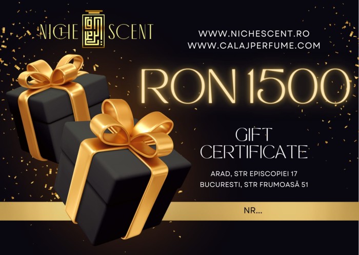 Gift Certificate 1500